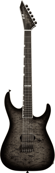 ESP E-II M-I NT QM See Thru Black Sunburst