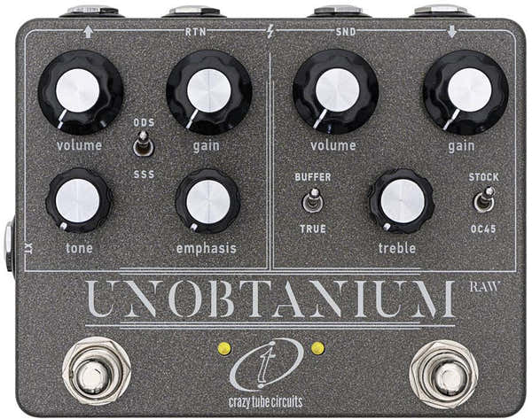 Crazy Tube Circuits UNOBTANIUM RAW Overdrive