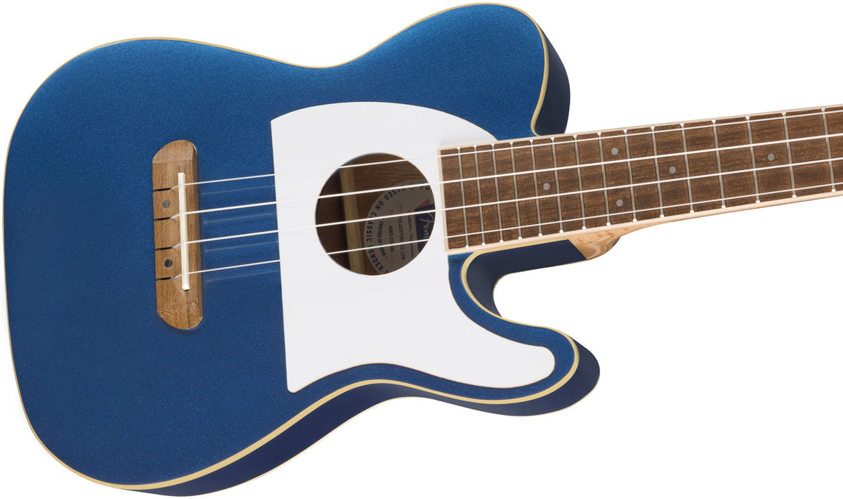 Telecaster Fullerton Uke WN Lake Placid Blue