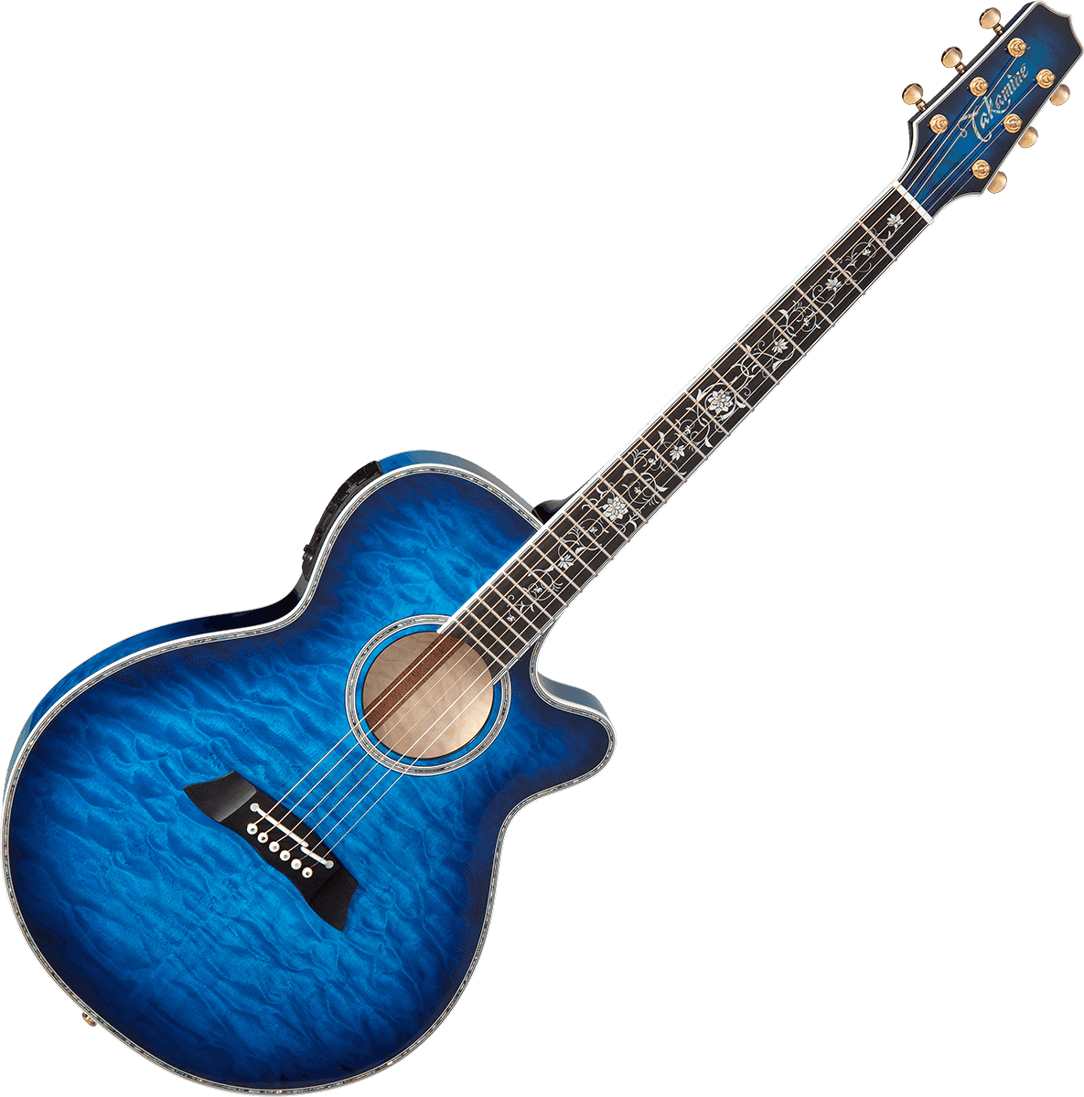 Japon Thin Line Series Tsp100 Fx Cutaway Quilt Dark Blue Sunburst