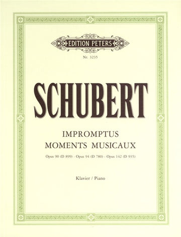 Schubert Franz - Impromptus & Moments Musicaux - Piano