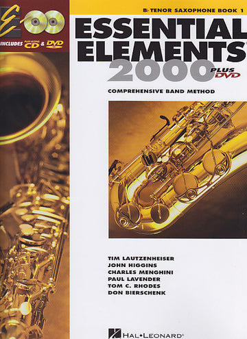 Essential Elements 2000 Vol.1 + DVD - Saxophone Ténor