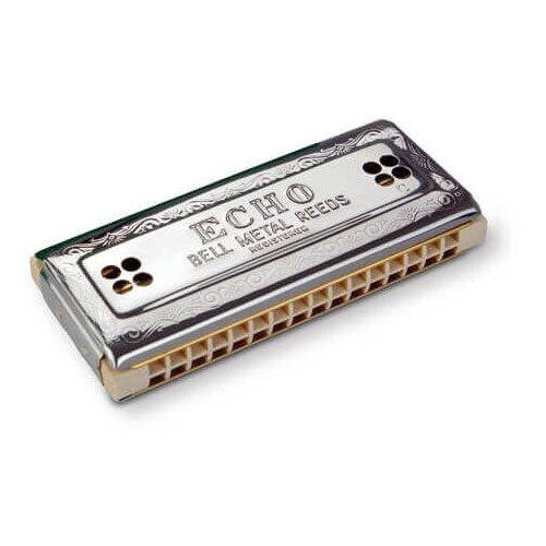 Hohner Echo Tremolo Double Droit C/Do et G/Sol - 2x16 Trous
