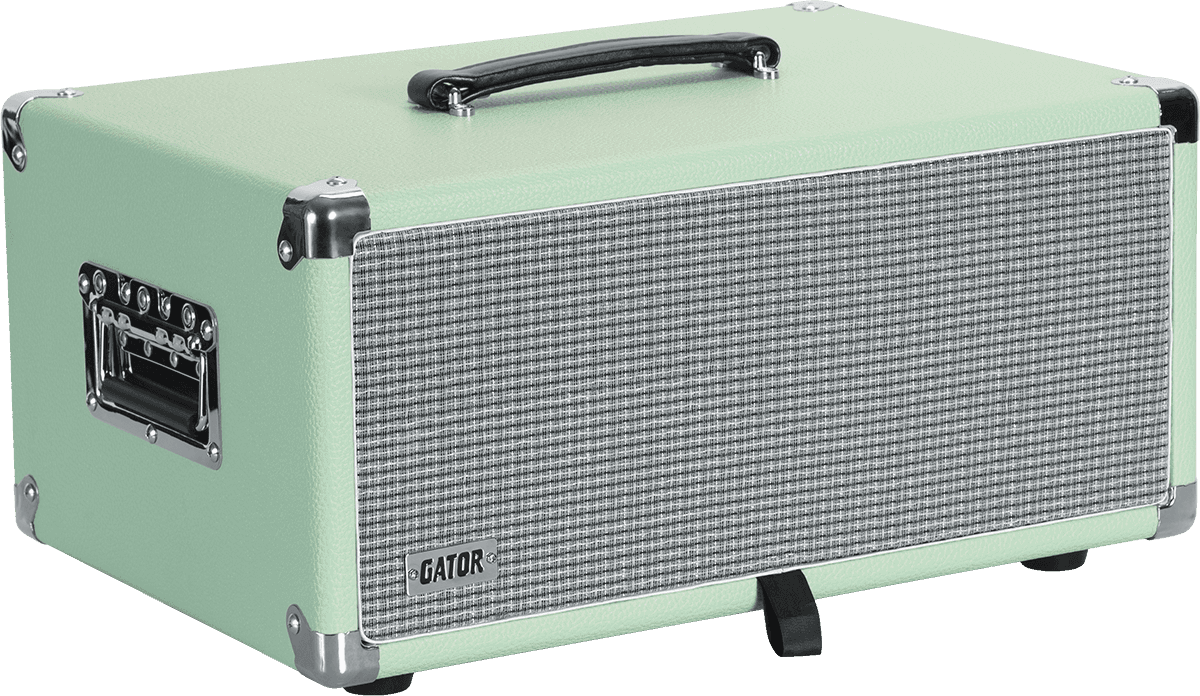 Rack En Bois 4u Vintage Amp Surf Green