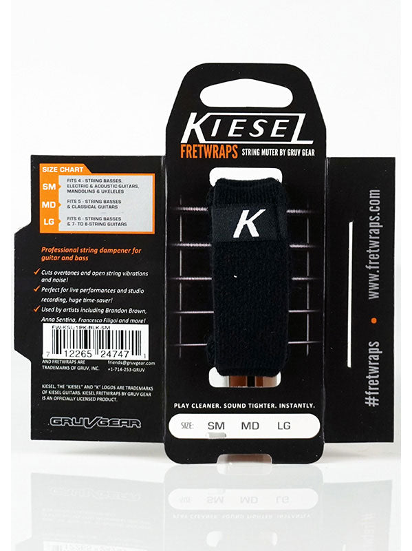 FretWraps Kiesel Black - Medium