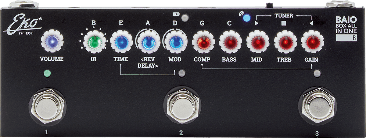 Eko Baio Basse Electrique Multieffet Sur Batterie