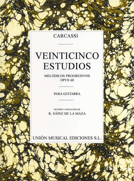 Carcassi TWENTY-five Estudios Progresivos - Guitar