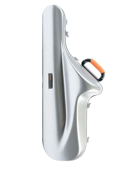 BAM Étui Saxophone Ténor Cabine La Defense - Aluminium Brossé