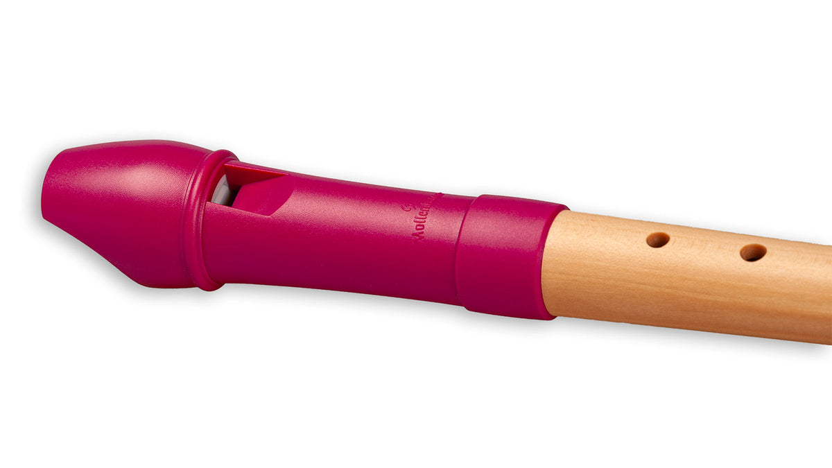 Soprano Fipple 17412 - Fuchsia (doigté Baroque)