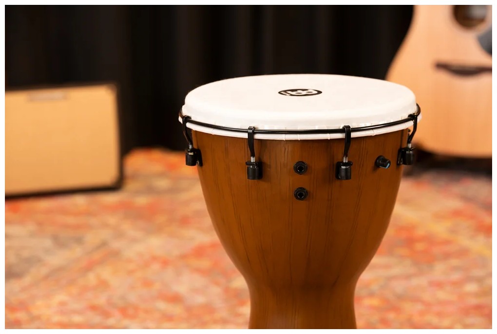 12 Pickup Alpine Series Djembe Synthetic Head Barnwood