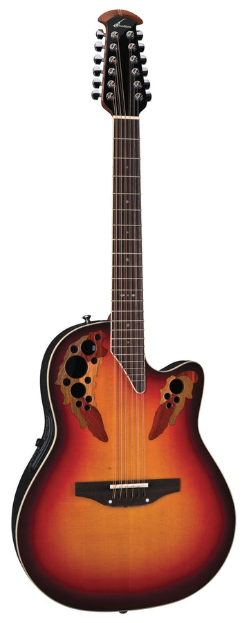 Standard Elite Deep Contour Cutaway 12 Cordes New England Burst 2758AX-NEB-G