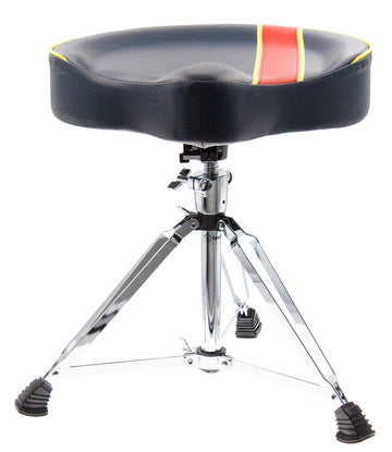 Siège Pro Assise Moto Bleu Double Embase Tige Filtee