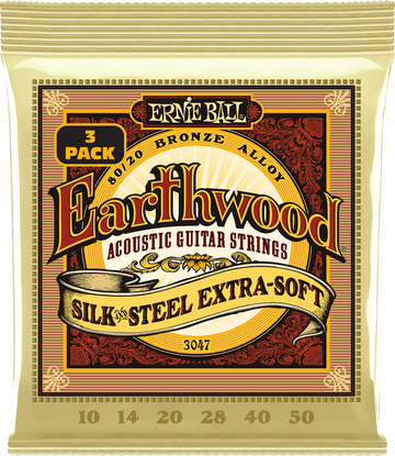 3047 Earthwood 80/20 Bronze 10-50 Pack de 3