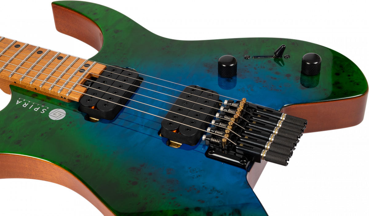 S-500 Headless GBR Trans Green