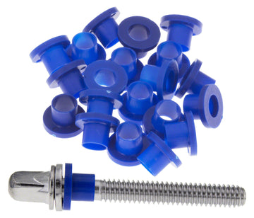 TRW50BLU Rondelles Nylon Pour Tirants Bleu (X50)