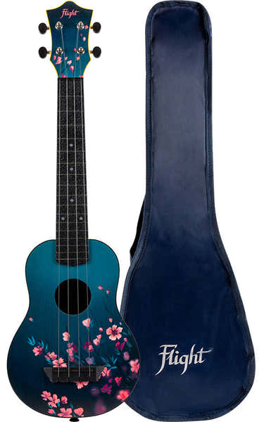 Flight TUSL32 Long Neck ABS Travel Uke - Sakura