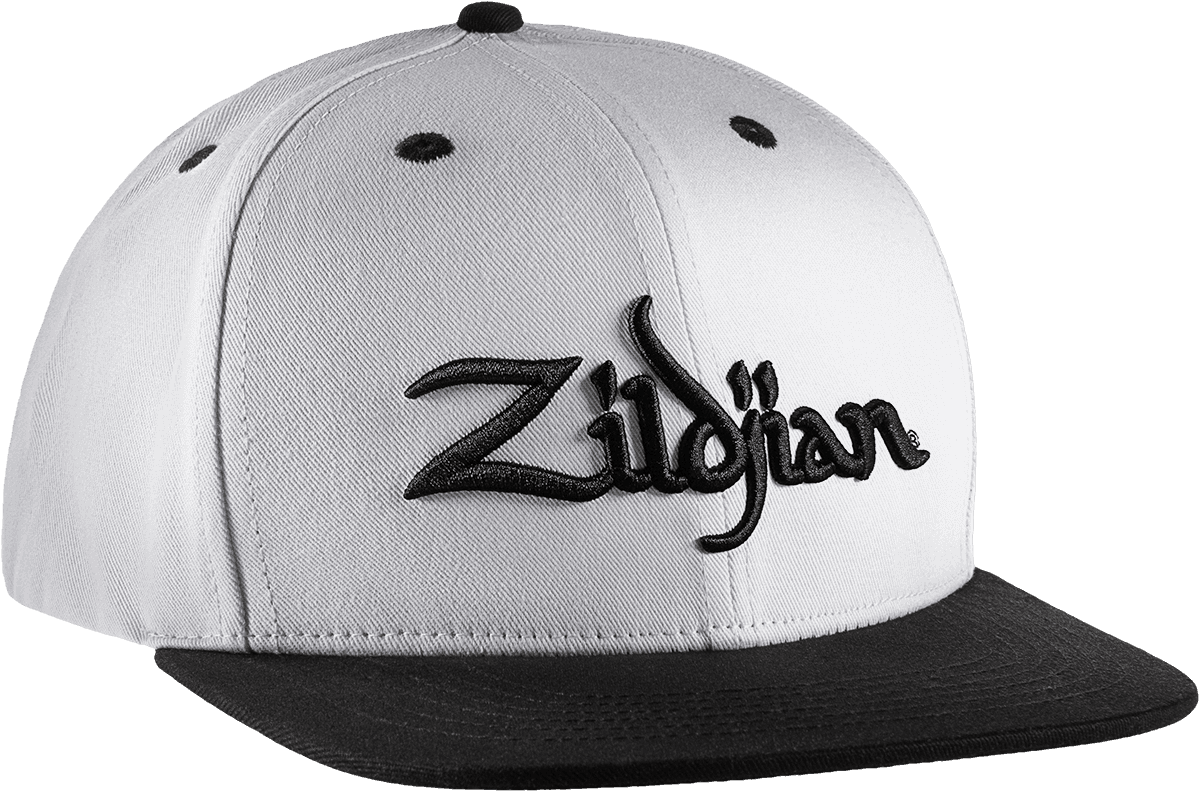 Casquette Blanche 6 Panel Logo Zildjian