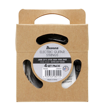 PIEGS6 Nickel Wound Super Light 9-42 Pack de 4