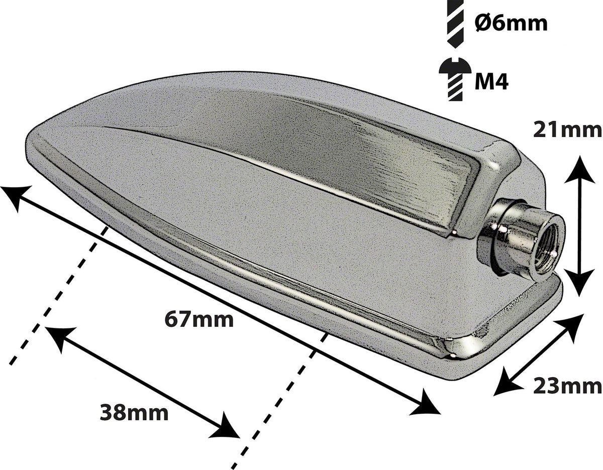 L15SDTT - Coquille Caisse Claire / Tom - 38mm (X1)