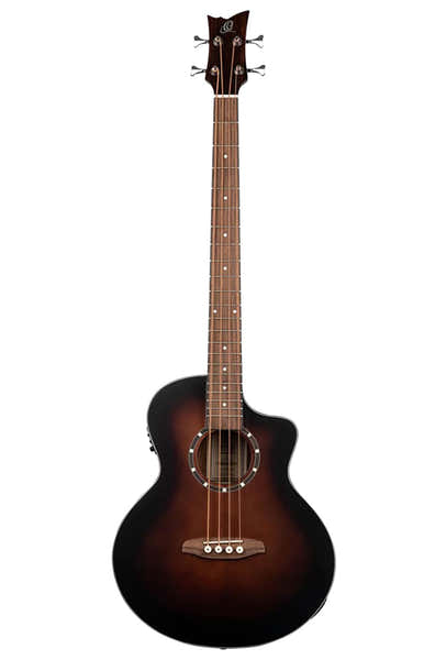 Ortega Deep Série 7 4 cordes CW EQ Bourbon Fade