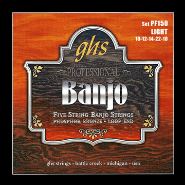 Banjo Phosphor Bronze Light 10-12-14-22-10