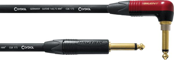 Cable Guitare Jack Droit /Coudé Silent 3 M