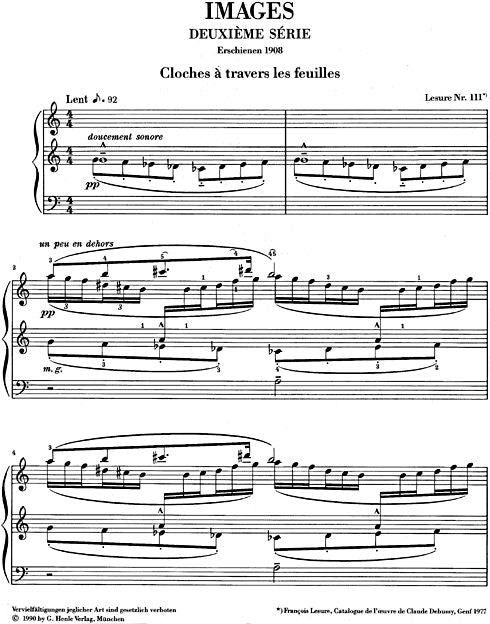Debussy C. - Images 2e Serie