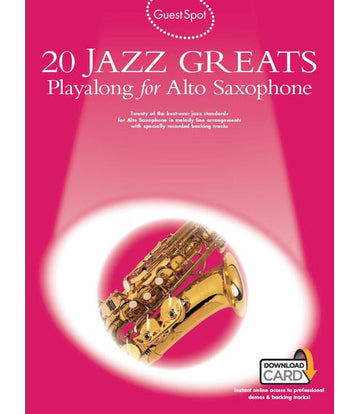Guest Spot - 20 Jazz Greats - Saxophone