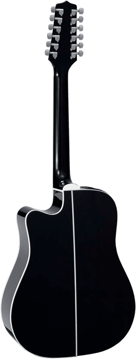 GD38ce Black 12 Cordes + Housse