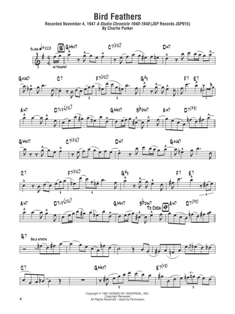 Parker Charlie - Omnibook Vol.2 En Mib