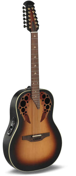 Ovation Pro Series Elite Deep Bowl 12 cordes Sunburst 1758-1-G