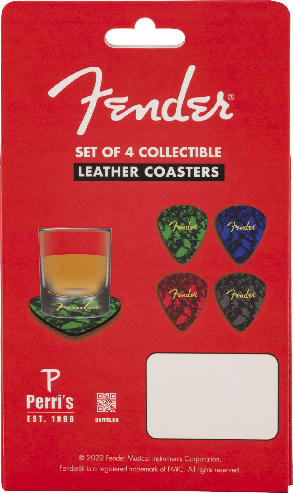 Dessous de verres Forme Médiator Logo MULTI-color Lot De 4