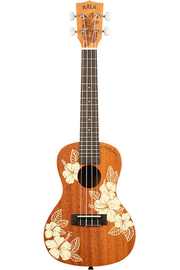 Maori Hibiscus Mahogany Concert