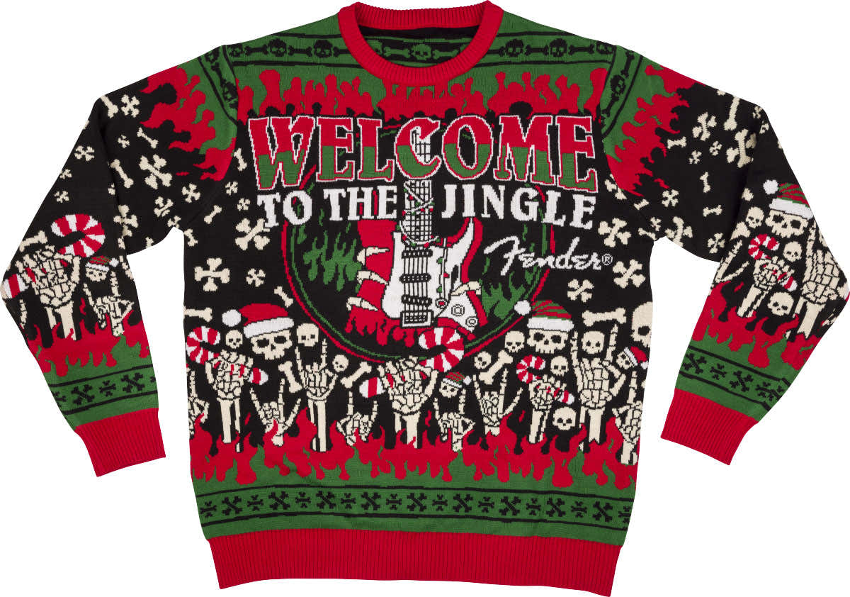 "M" Pull moche de Noël Ugly Christmas Sweat