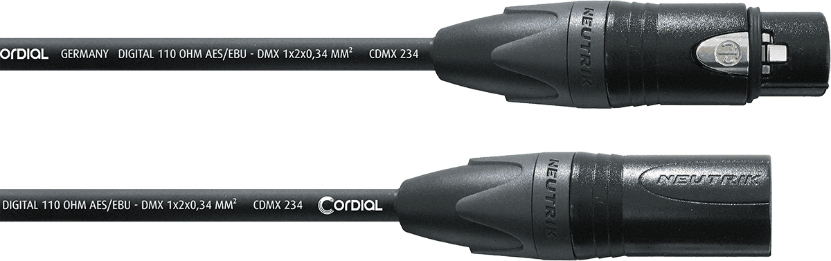 Câble DMX 3 Points 3 M