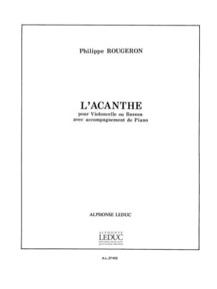 Rougeron P. - L'Acanthe (Violoncelle)