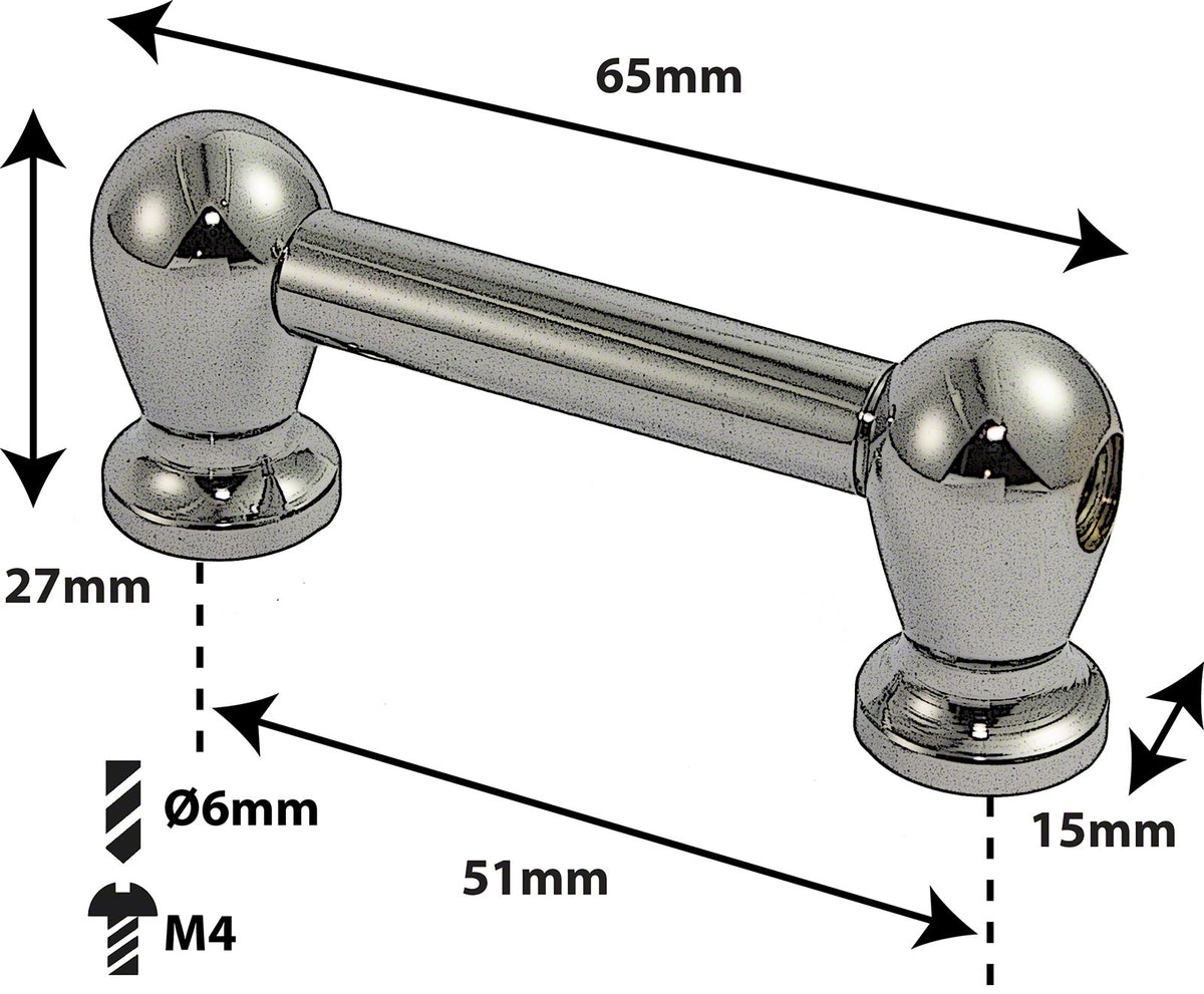 Coquille Tube Grosse Caisse - 51mm - Mono Tirant (X1)