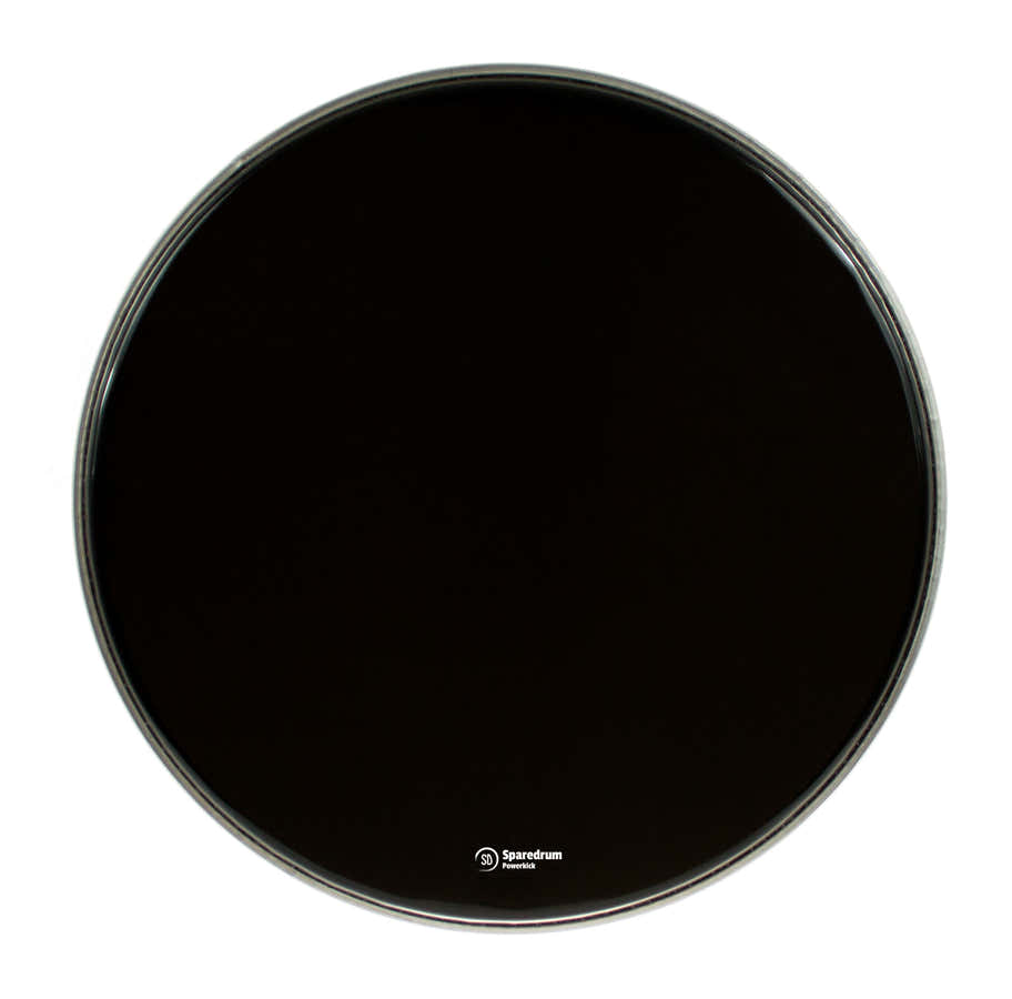 18" Powerkick Dark Black - 1 Pli + Muffler - 10 Mil