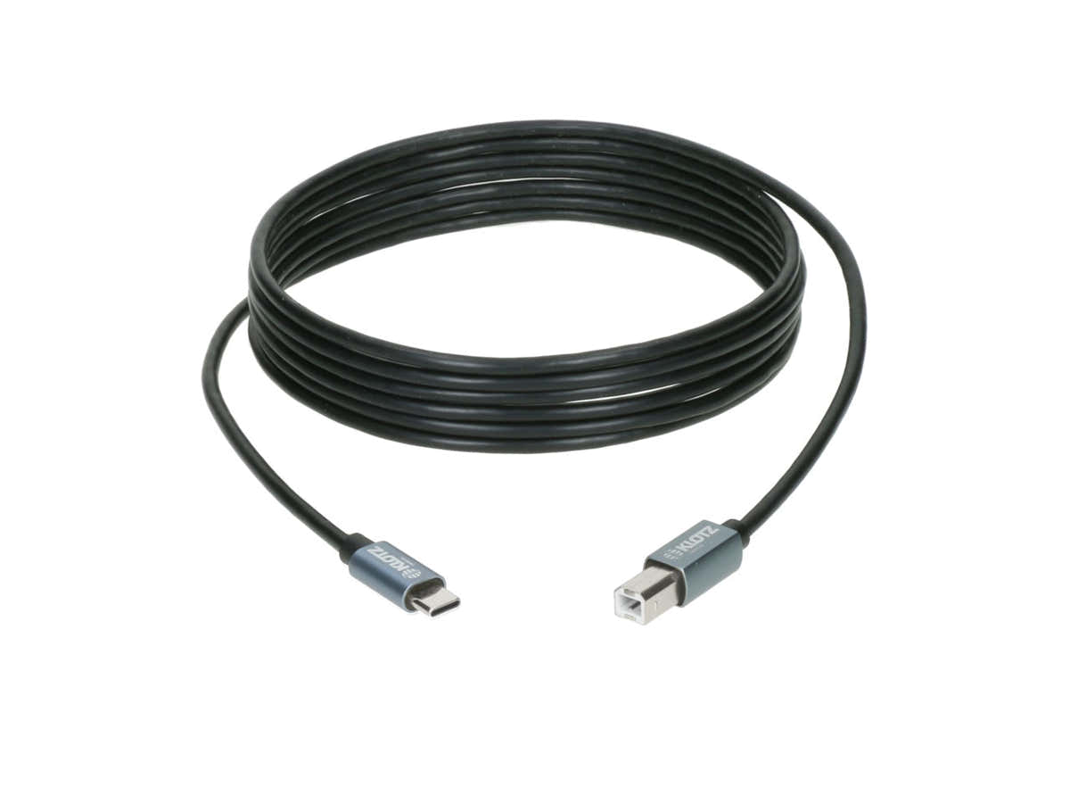 USB 2.0 C vers B 2m