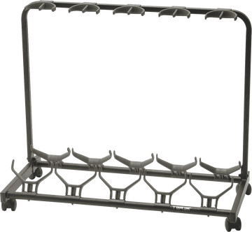 GS/450 Stand pour 5 Guitares avec Roulettes