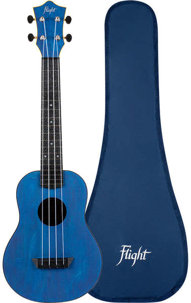 Flight TUC35 Travel Concert Ukulele - Dark Blue