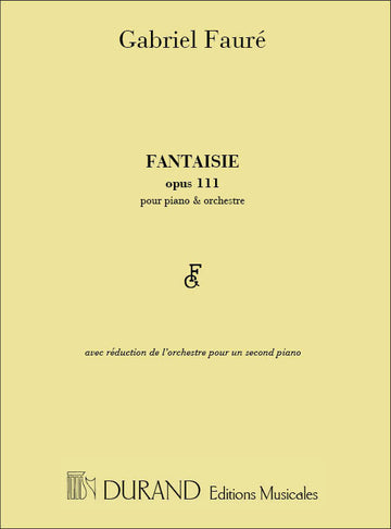 Fantasie Opus 111 2 Pianos 4 Mains