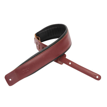 6,4cm Noir Rembourree Avec Rebord De Confort Burgundy