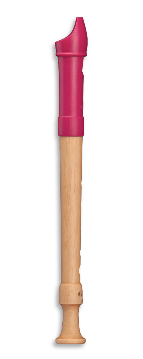 Soprano Fipple 17412 - Fuchsia (doigté Baroque)