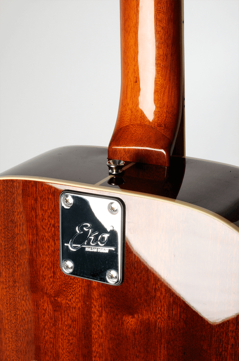 Ranger VI EQ Vintage Reissue Dreadnought Natural Top Stained