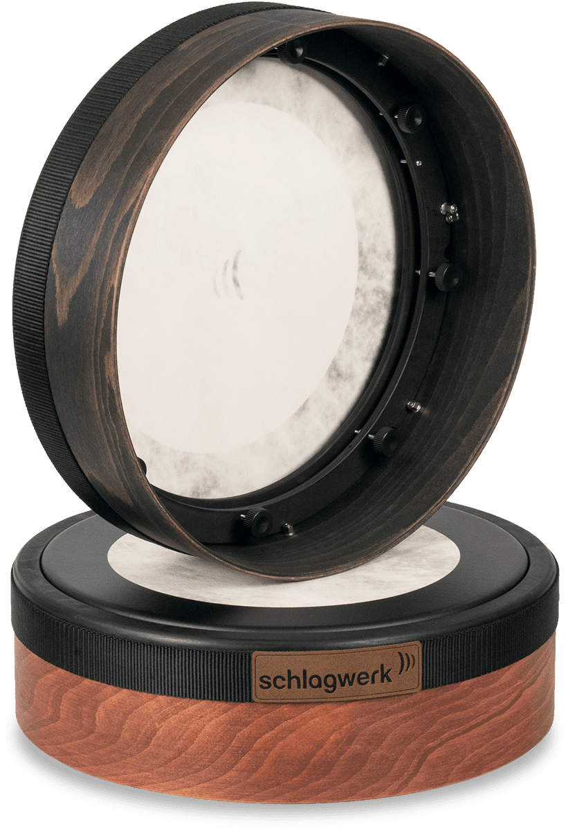 Bodhran Neotrad Red Brown 14 Mylarhead