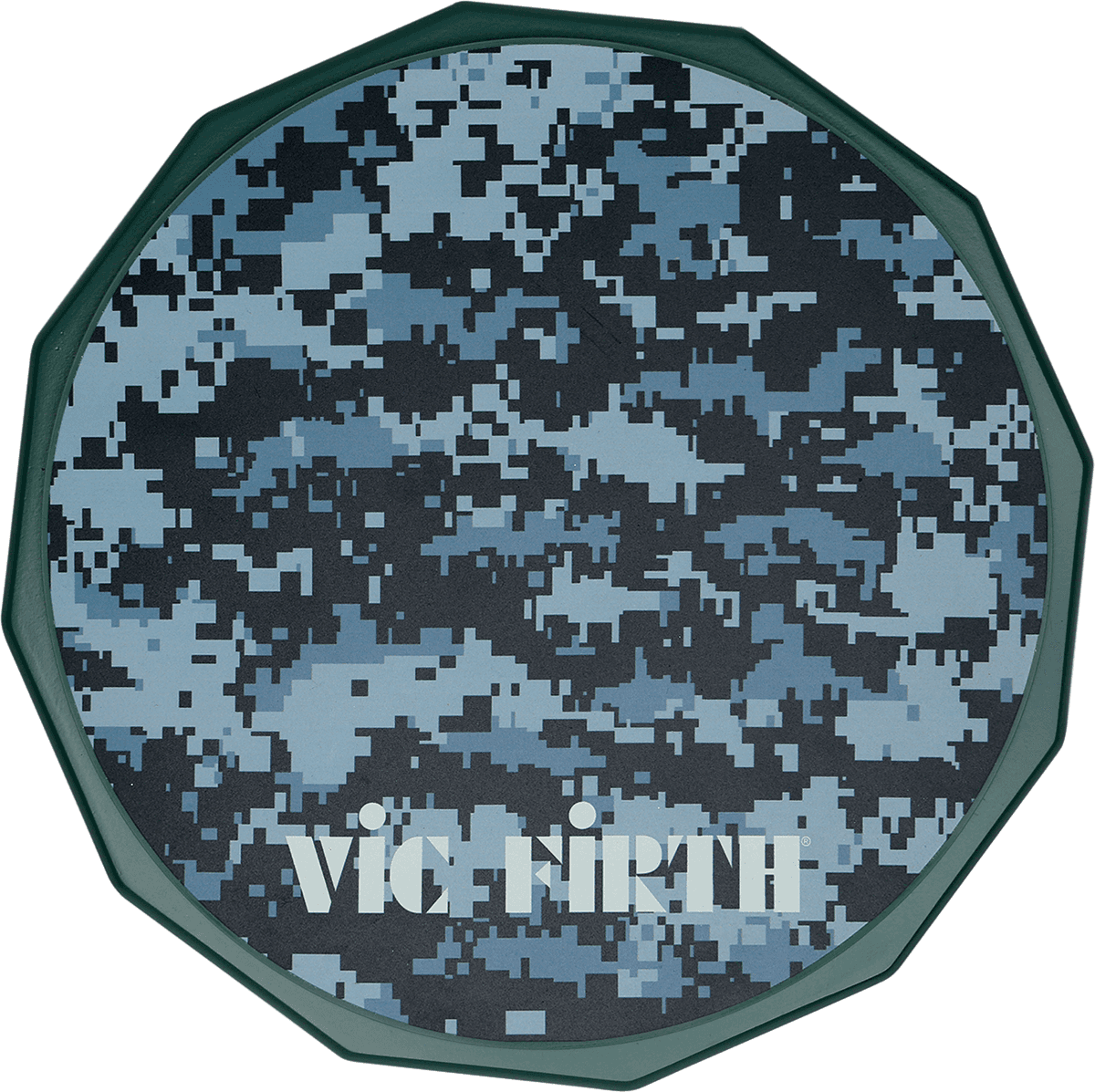 Bundle pad 6" Camouflage silicone + stand