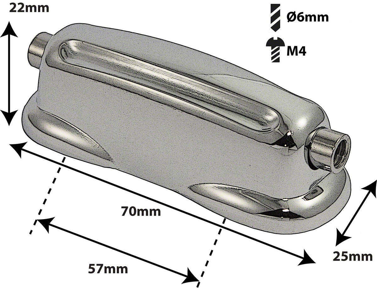 L18SD - Coquille Caisse Claire - 57mm (X1)