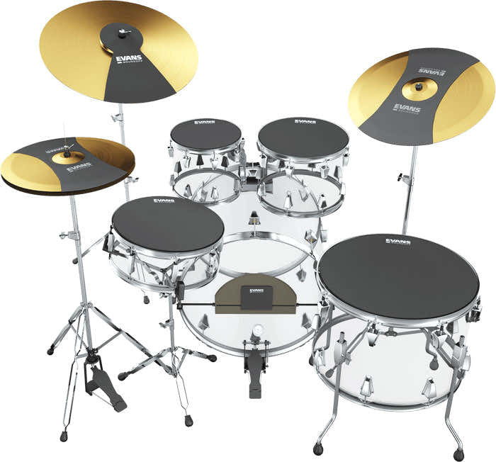 SOSETROCK - Set De Sourdines 10/12/16/14/22 + Cymbales
