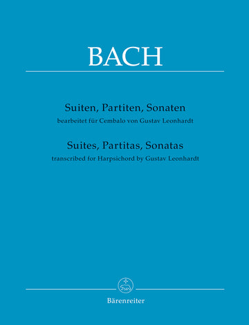 J.S. - Suites Pitas Sonatas - Transcribed For Hsichord (Gustav Leonhardt)